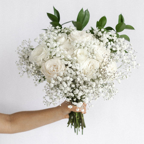 White Dream Wedding Centerpiece Hand - Image