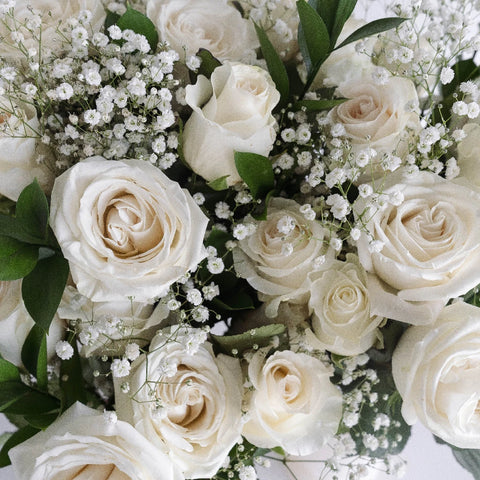 White Wedding Bells Flower Diy Combos Close Up - Image