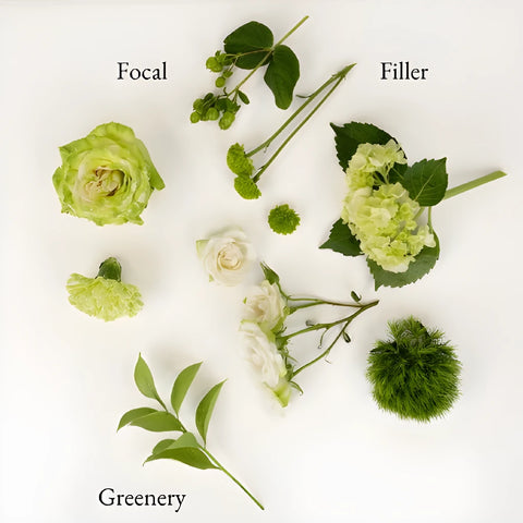 Wicked Green Bouquet Bar Flower Kit Apron - Image