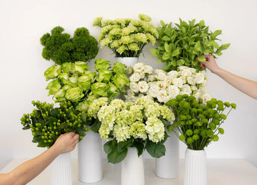 Wicked Green Bouquet Bar Flower Kit Close Up - Image