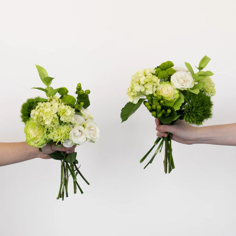 Wicked Green Bouquet Bar Flower Kit Recipe - Image