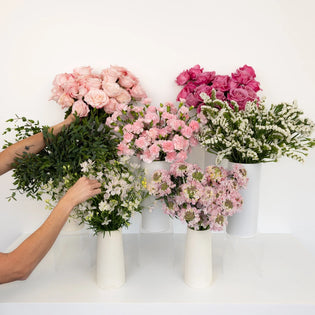 Wicked Pink Bouquet Bar Flower Kit Close Up - Image