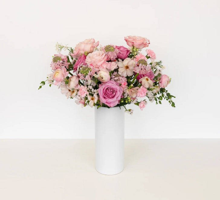 Wicked Pink Flower Bouquet Vase - Image