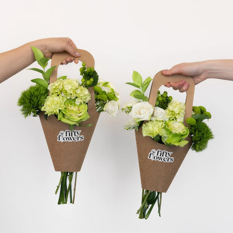 Wicked Green Bouquet Bar Flower Kit
