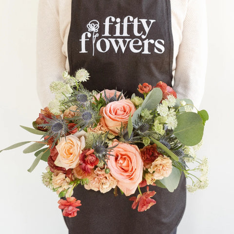 Wild And Rustic Diy Flower Kit Apron - Image