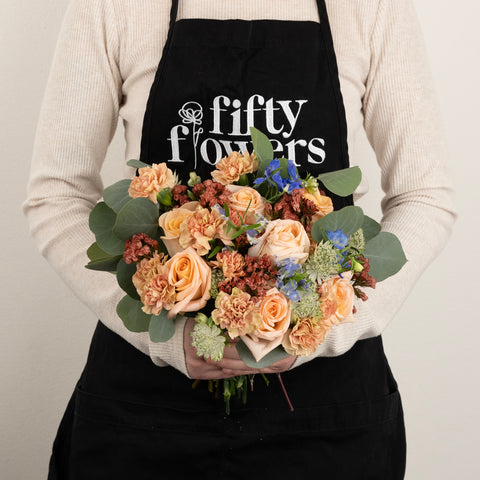 Wild And Rustic Flower Centerpiece Apron - Image