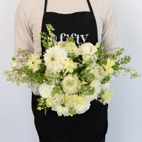 Wildflower Wishes Diy Flower Kit Apron - Image