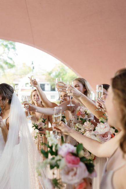 Modern Blush Winter Park Wedding