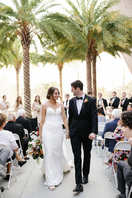 Modern Blush Winter Park Wedding