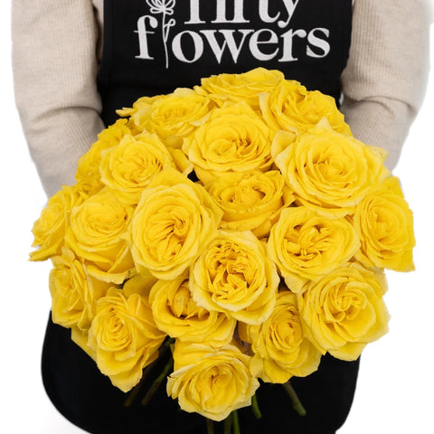 Yellow Bikini Rose Apron - Image