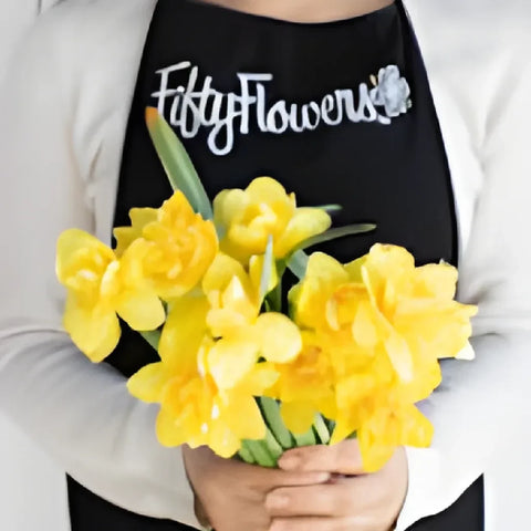 Yellow Daffodil Apron - Image