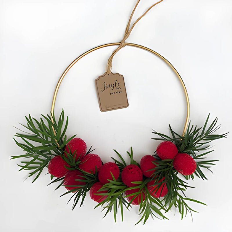 Prime Day Holiday Dried Flower Wreath