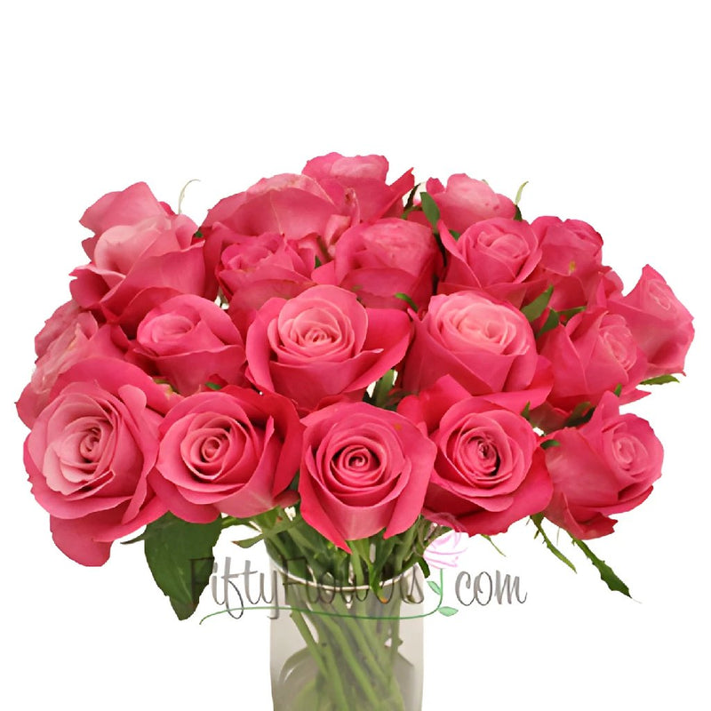 Berry Bubblegum Sweetheart Roses