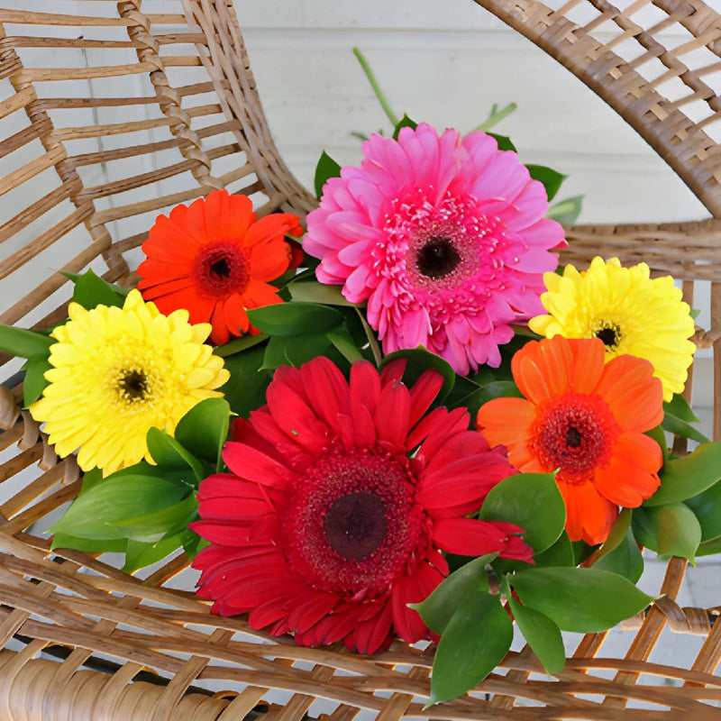 Wholesale Gerbera Daisies Flowers Artificial Sunflowers for Home