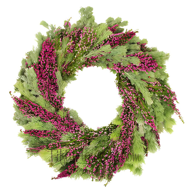 Heather and Woolly Bush Wreaths