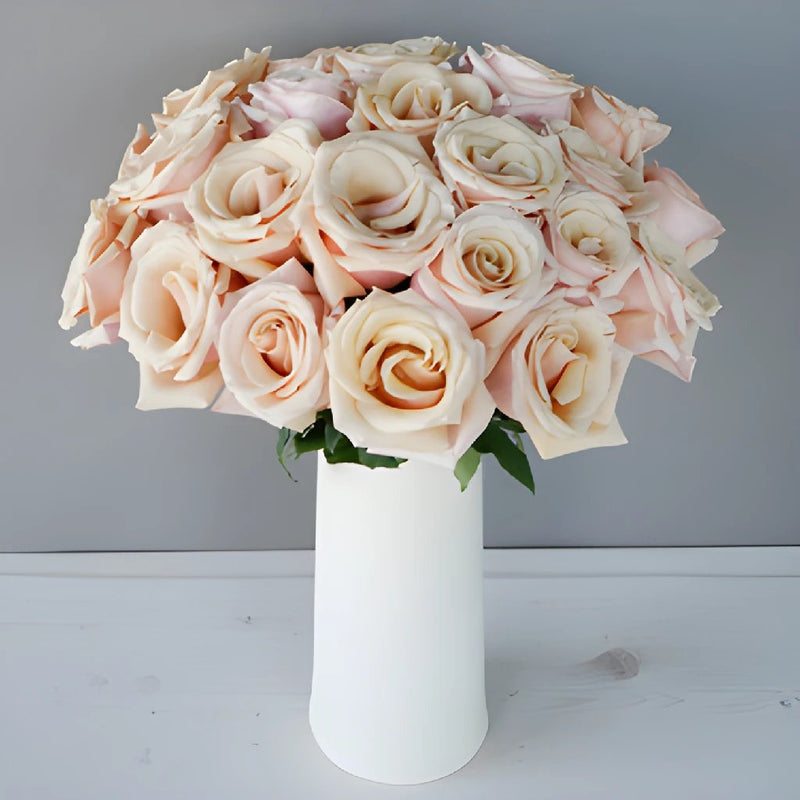 Mother of Pearl Roses Table Centerpiece