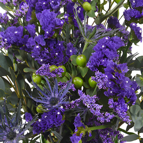 Purple People Eater Fresh Flower Centerpiece