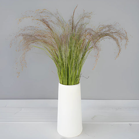 Bulk greenery ruby silk love grass filler flowers designed in vase