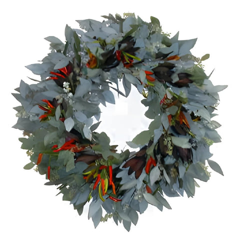 Safari Sunset and Peppers Wreaths