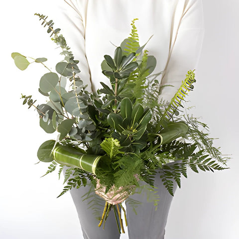 Tommy greenery mix bouquet bunch
