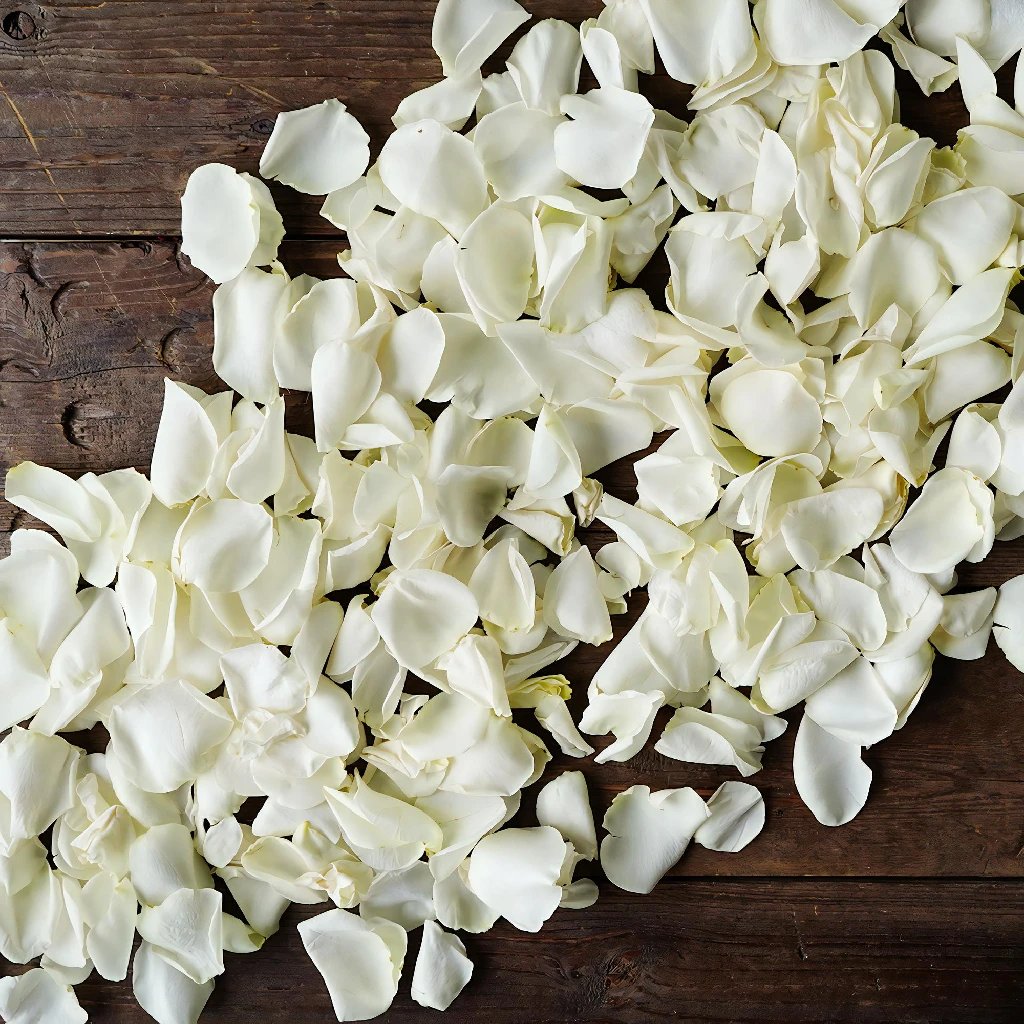 Buy Wholesale White Rose Petals in Bulk FiftyFlowers