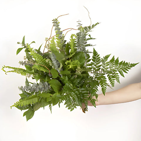 Forest Fern Bouquet and Boutonniere