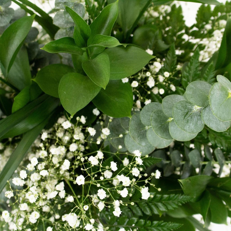 Classic Wedding Greenery DIY Flower Kit in Hand