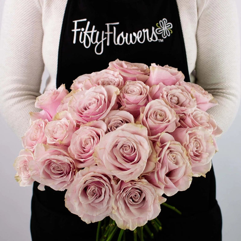 Buy Wholesale Pink Mondial Rose in Bulk - FiftyFlowers