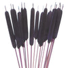 Eggplant Purple Airbrushed Cattails