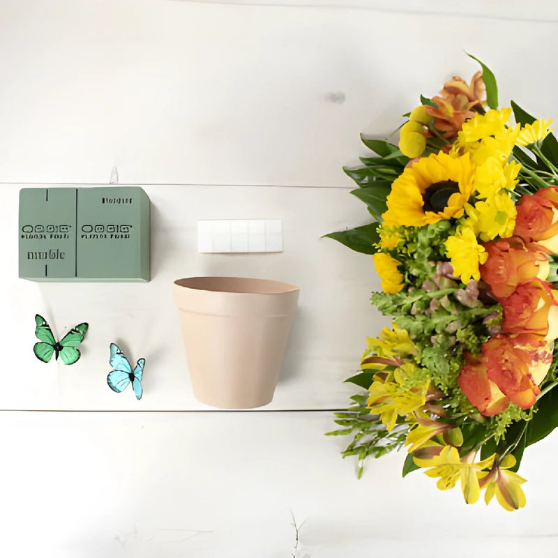 Sunny Side DIY Fresh Flower Design Box