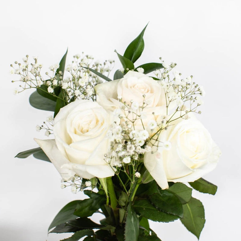 Three Stem Rose Bouquet for Fundraising