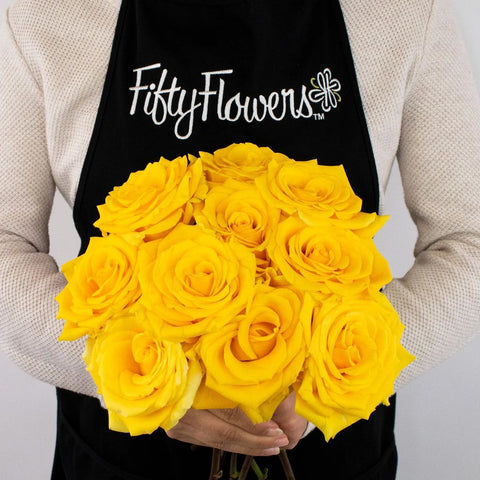 Buy Wholesale Gold Flowers in Bulk - FiftyFlowers