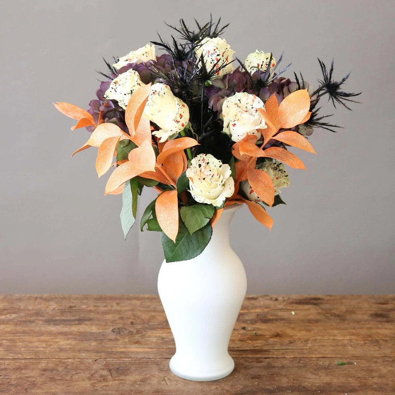 Spooky Season Flower Bouquet in Vase