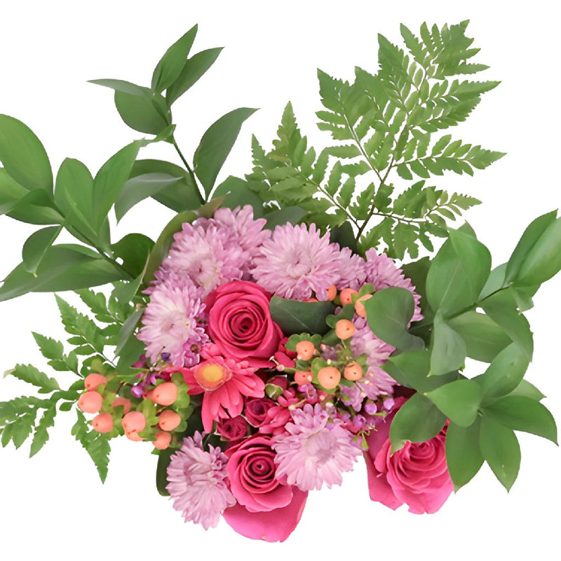 Pink Medley Classic Flower Centerpieces