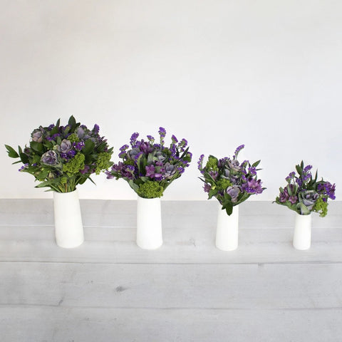 Royal Purple Flower Centerpieces Bulk