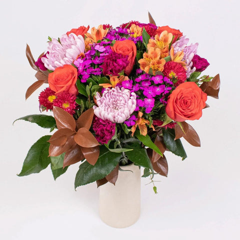Love and Comfort Wedding Flowers in Vase