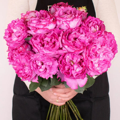 Yves Piaget Peony Roses in Hands