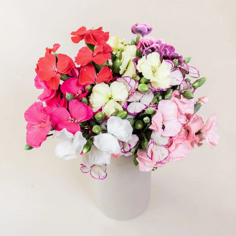 Farm Mix Wholesale Flowers In a Vase