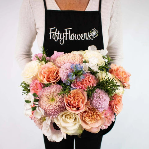 Sugar Plum DIY Flower Bouquet in Hand