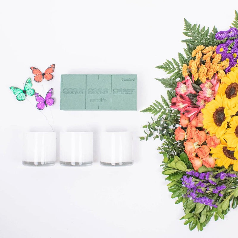 Sunny Tablescape DIY Flower Kit