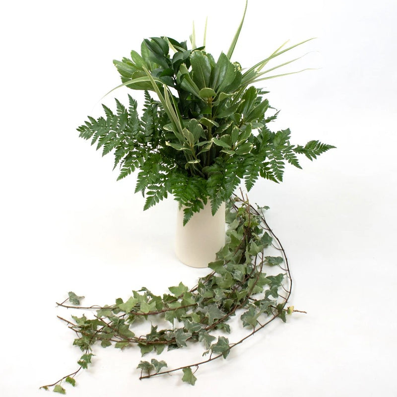 Wedding Greens Mix DIY Greenery Kit In Vase